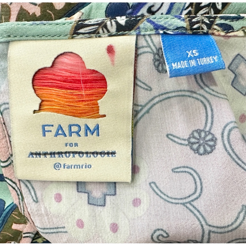 Farm Rio for Anthropologie Bohemian Caversham Floral Print Romper - Picture 12 of 12